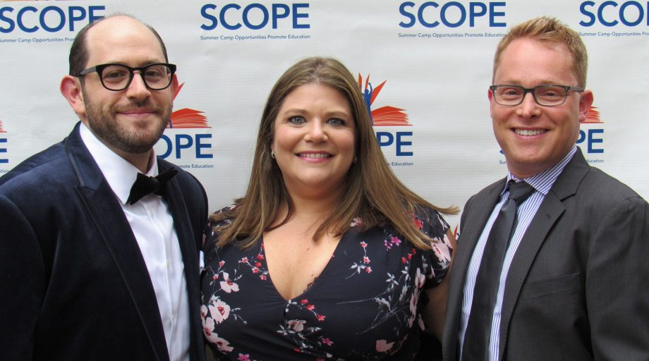 Molly at a SCOPE Benefit