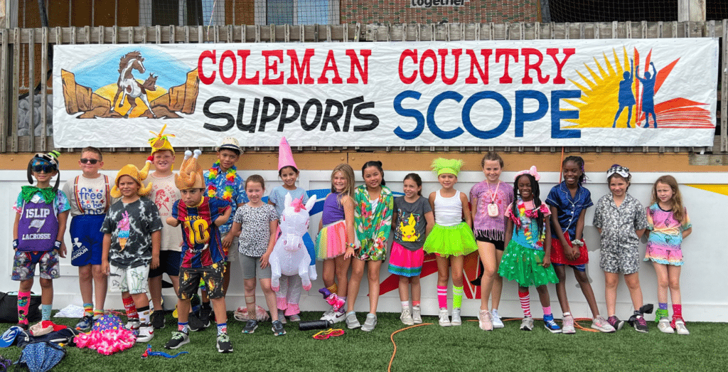 Coleman Country Day Camp Supports SCOPE